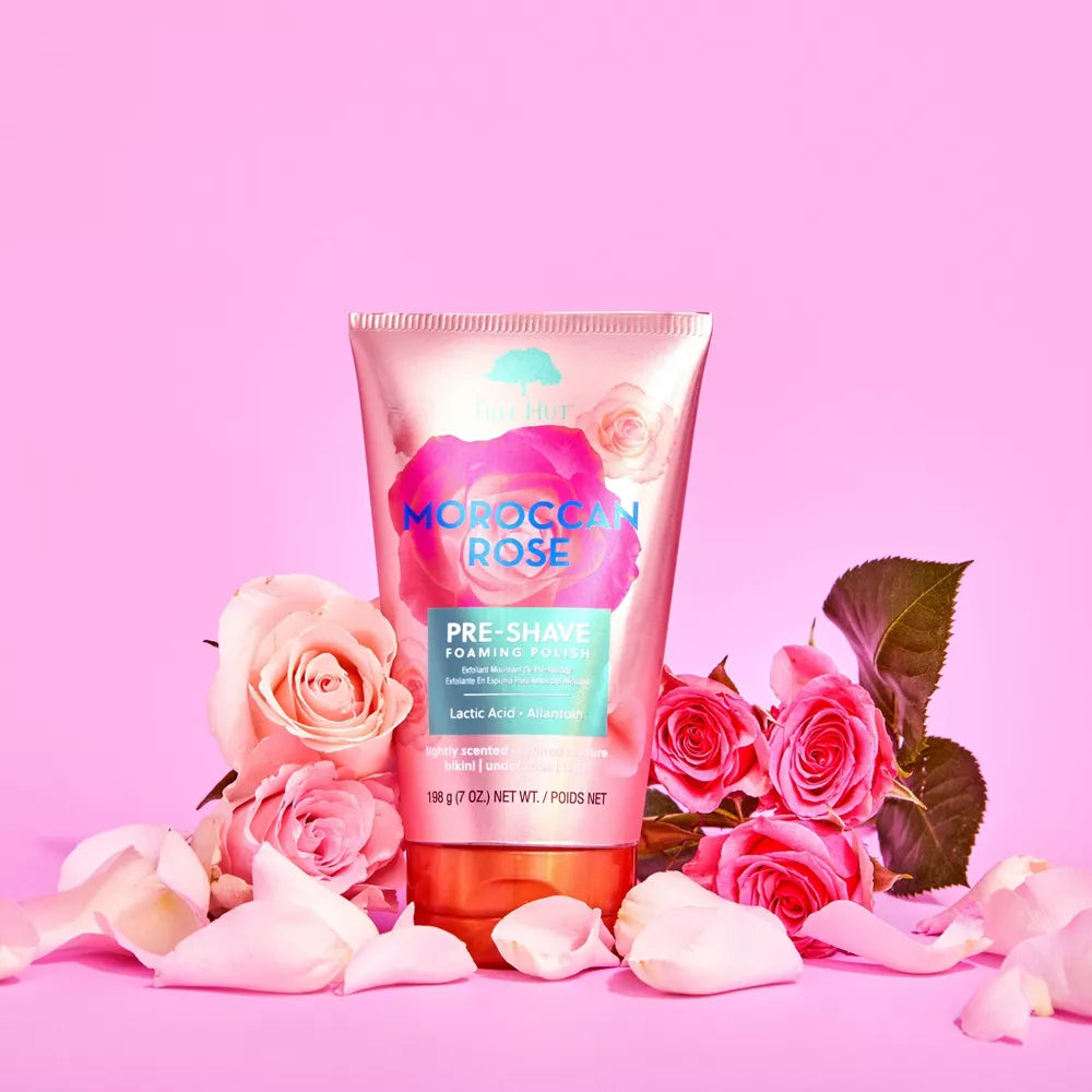 Pre-Shave Espuma Exfoliante Moroccan Rose - Tree Hut