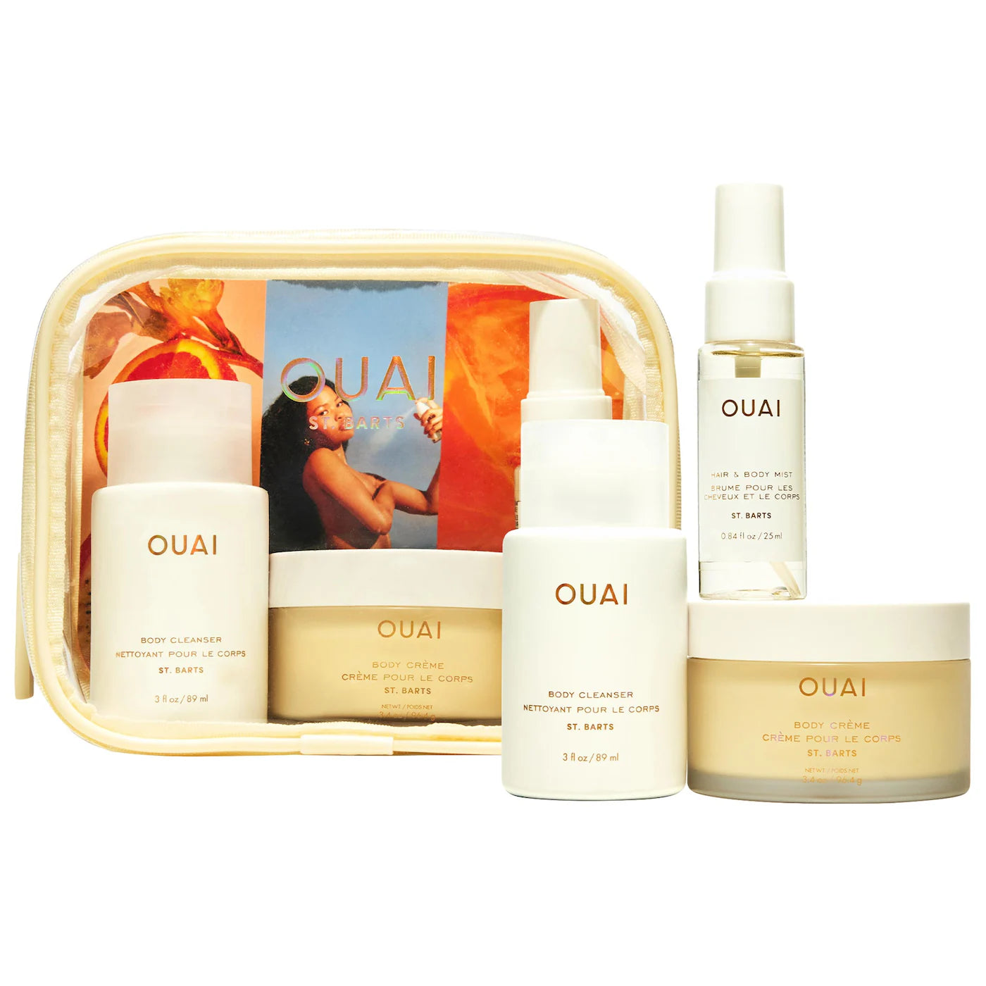 OUAI Mini St. Bart’s Body Set - Mini Kit