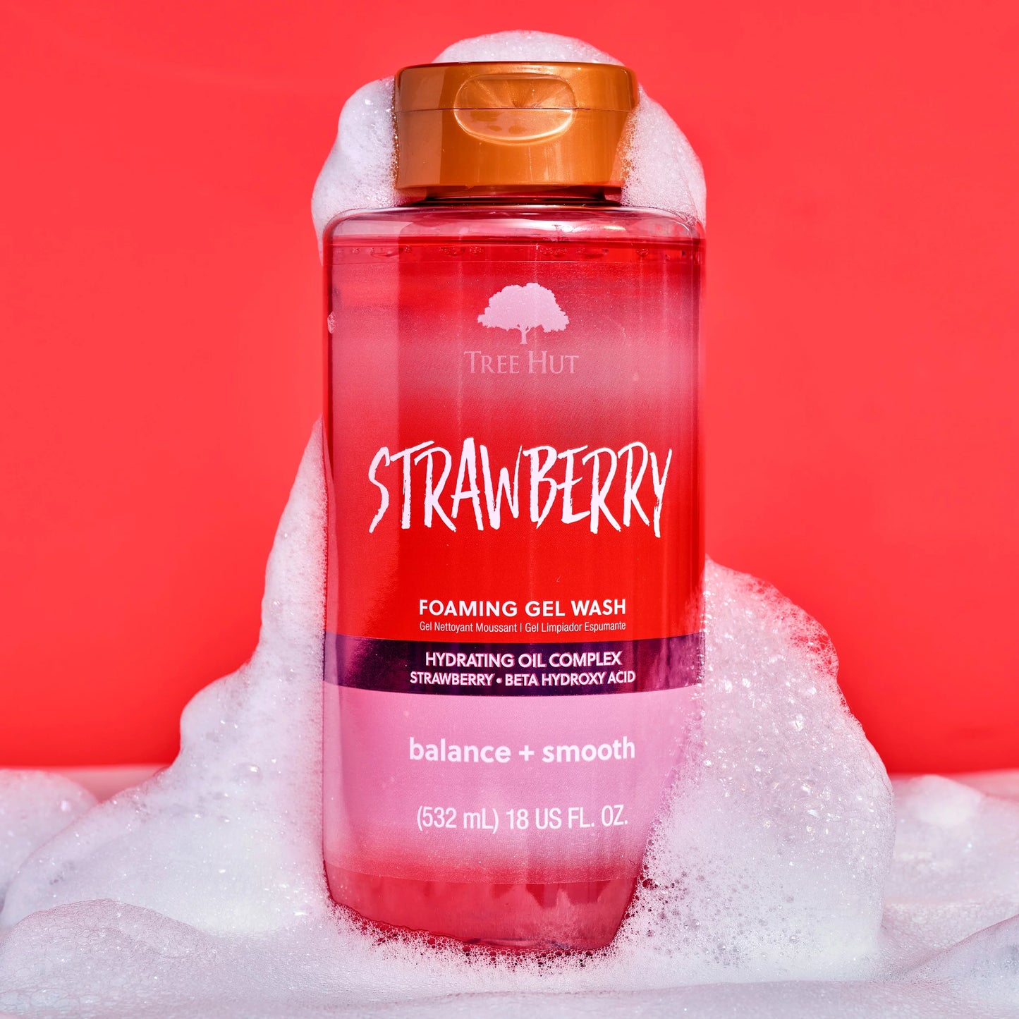 Gel de baño Strawberry - Tree Hut