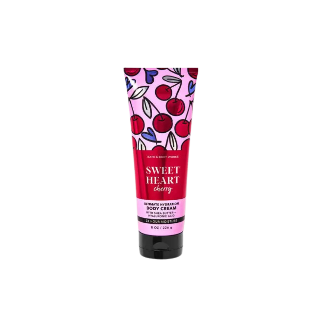 Sweetheart cherry Ultimate Hydration Body Cream- Bath and body works