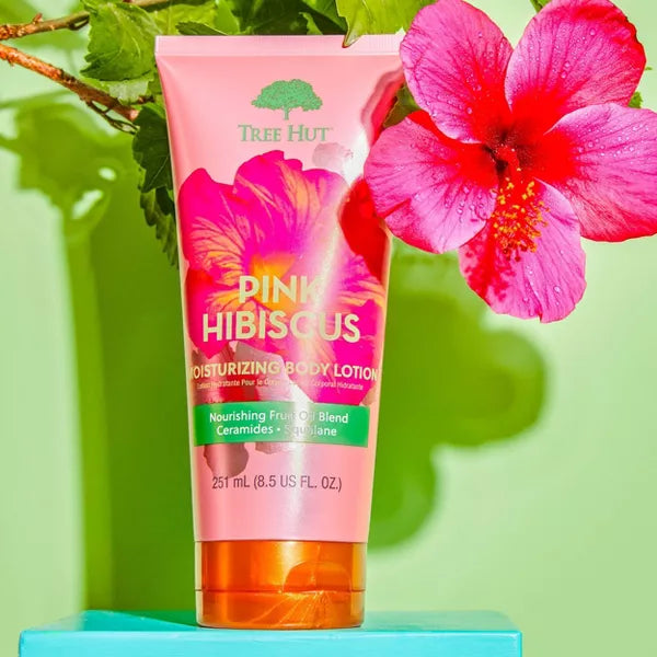 Crema corporal hidratante Pink Hibiscus - Tree Hut