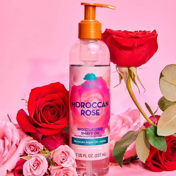 Aceite de afeitar hidratante Moroccan Rose - Tree Hut