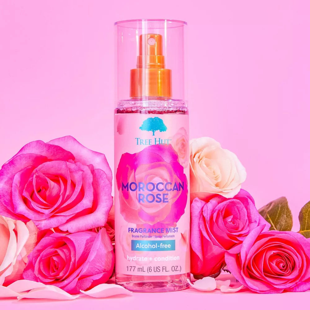 Bodymist Moroccan Rose- Tree hut- 177 ml