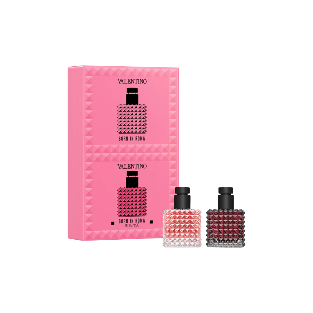 Valentino Mini Donna Born in Roma & Donna Born in Roma Intense Perfume Set - Perfume