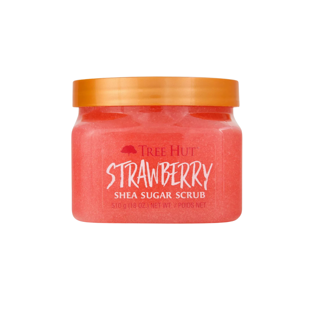 Exfoliante corporal de Strawberry - Tree Hut